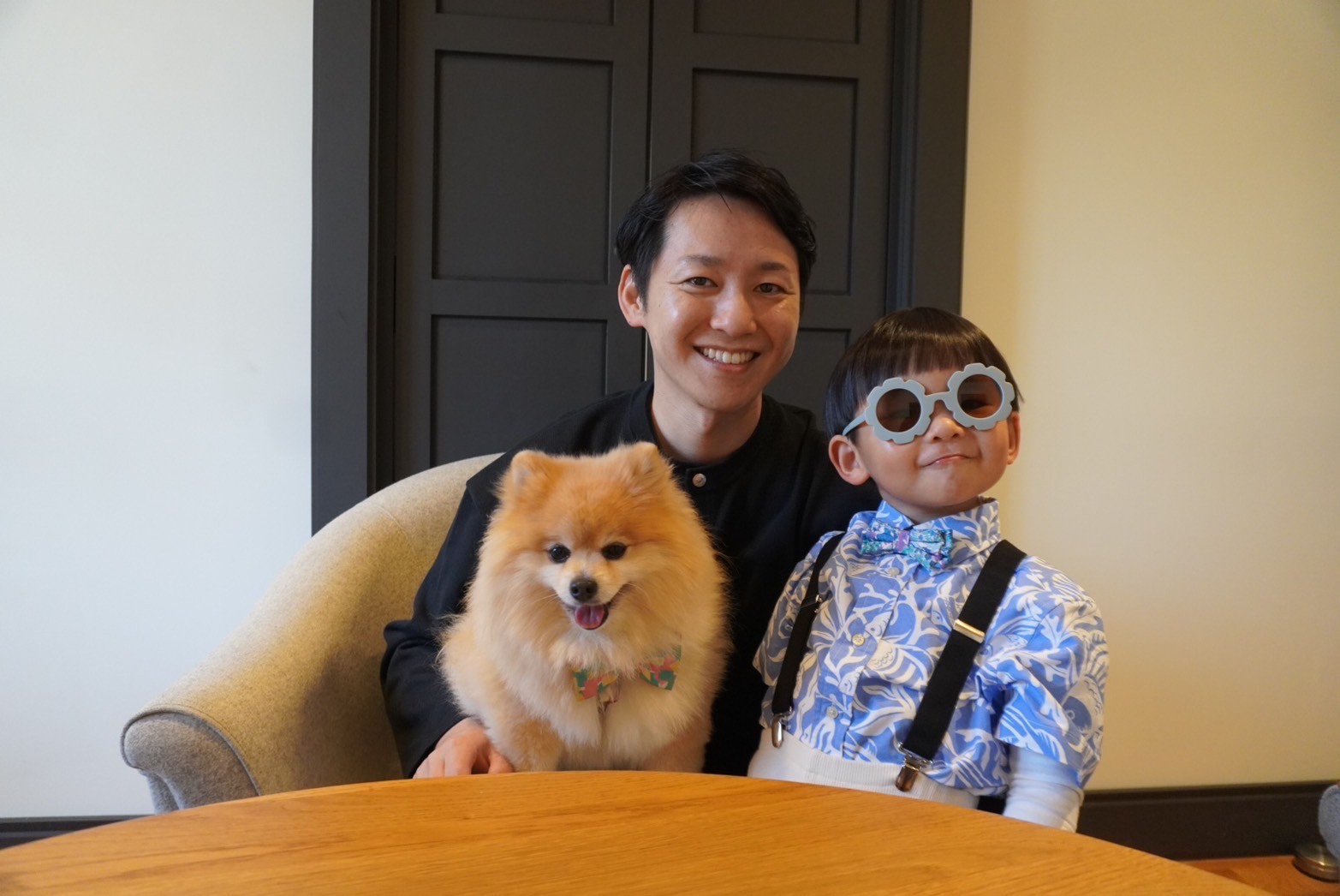 小西裕也と家族・愛犬